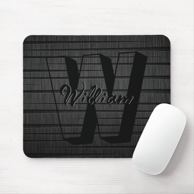 Charcoal Mark Mouse Pad (With Mouse)