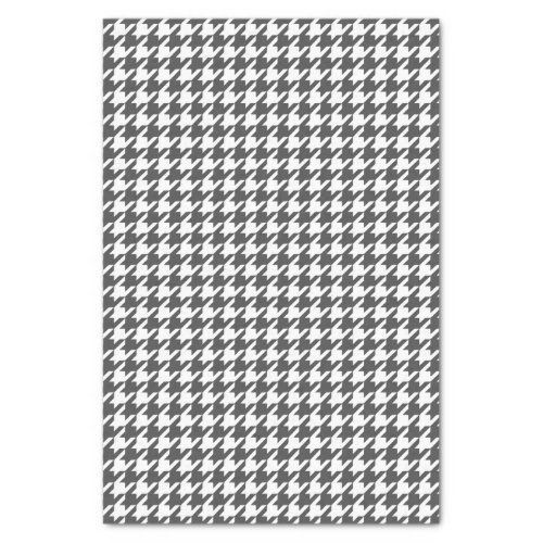 Charcoal Modern Houndstooth at Emporiomoffa Tissue Paper
