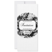Charcoal Rose Wedding Suite-Invitation