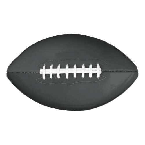Charcoal solid color  football