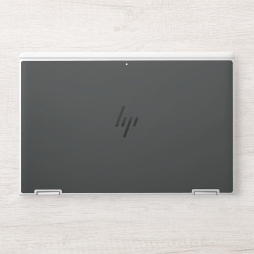 Charcoal solid color  HP laptop skin