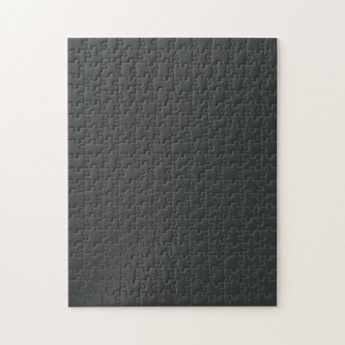 Charcoal solid color  jigsaw puzzle