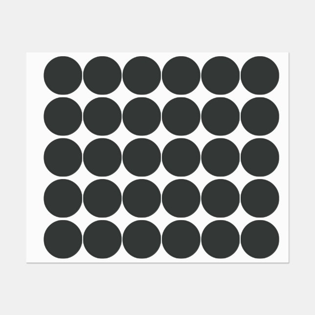 Charcoal (solid color)  labels (Sheet)