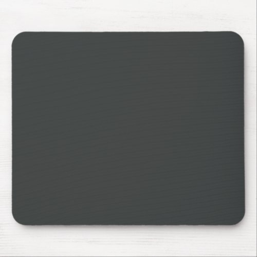Charcoal solid color  mouse pad