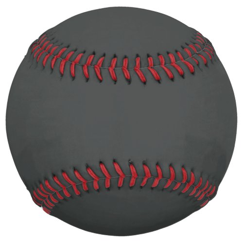 Charcoal solid color  softball