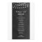 Charcoal String Lights Wedding Program