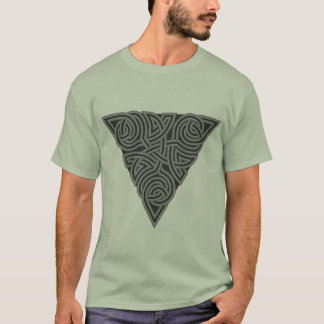 Charcoal Triangle Knot Shirt