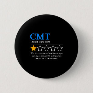 Charcot Marie Tooth Disease Awareness Cmt Not Reco Button