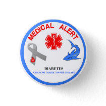 Charcot Marie Tooth Disease Button