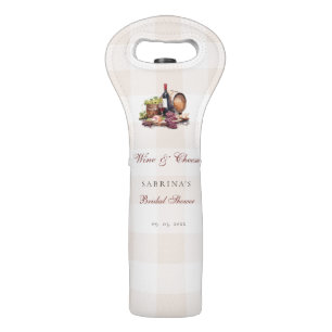 Charcuterie Board Wine & Cheese Bridal Shower Bag