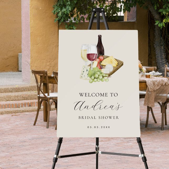 Charcuterie Cheese Board Bridal Shower Welcome (Creator Uploaded)