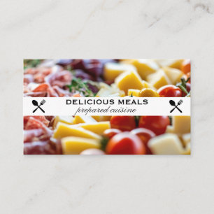 Charcuterie Foods   Spread Business Card