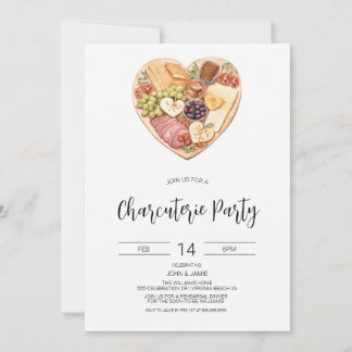 Charcuterie Invitation, Bridal Shower, Valentine's Invitation