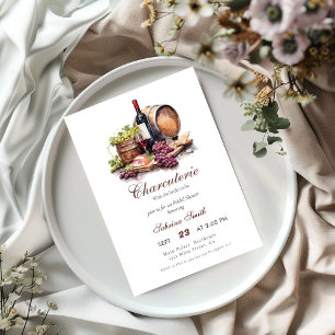 Charcuterie With the bride to be Bridal Shower Invitation