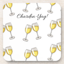 Chardon-Yay! white wineglasses