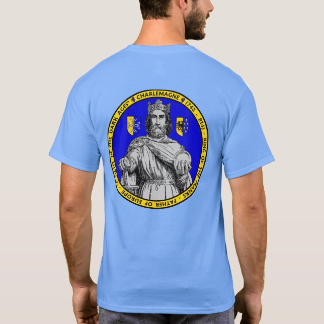Charemagne Portrait Seal Shirt (Back)