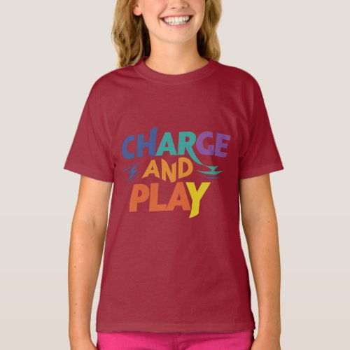 Charge and Play Gamers Power T_Shirt
