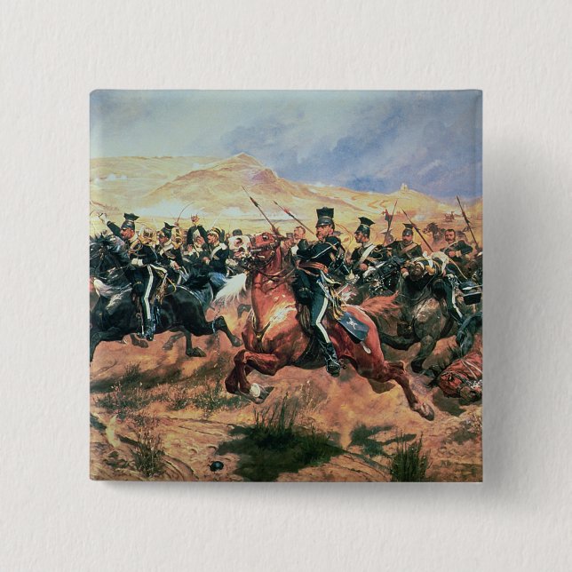 Charge of the Light Brigade Button (Front)