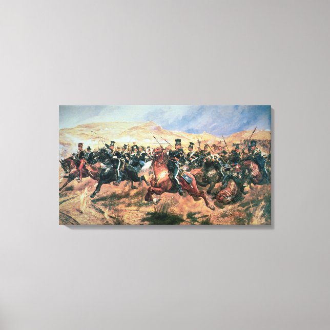 Charge of the Light Brigade Canvas Print (Front)
