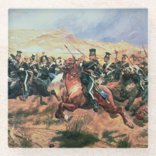 Charge of the Light Brigade Glass Coaster