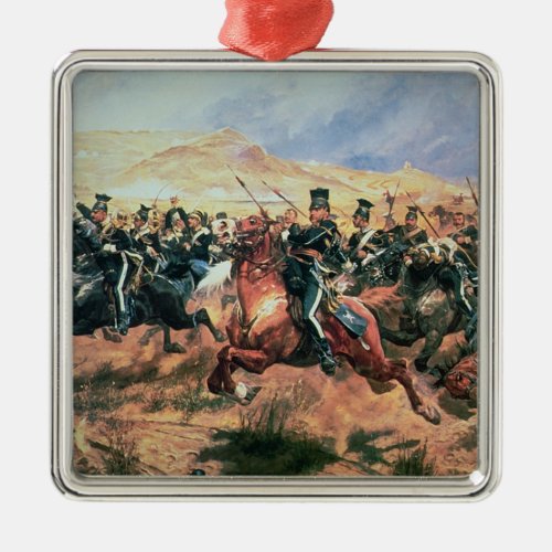 Charge of the Light Brigade Metal Ornament