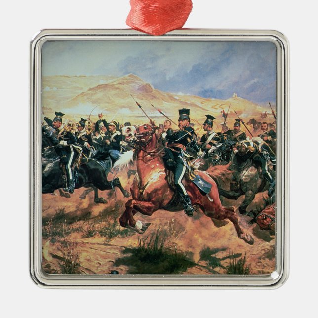 Charge of the Light Brigade Metal Ornament (Front)