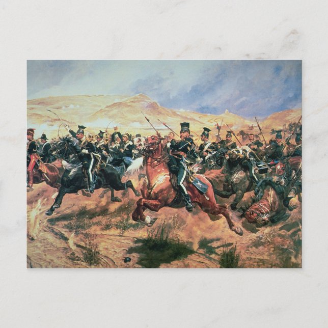 Charge of the Light Brigade Postcard (Front)