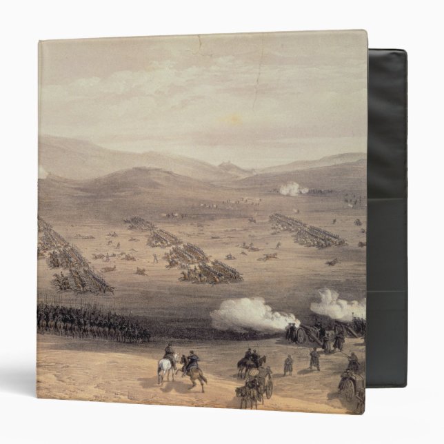 Charge of the Light Cavalry Brigade 3 Ring Binder (Front/Inside)