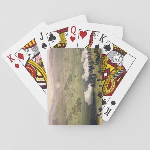 Charge of the Light Cavalry Brigade October 25th Playing Cards