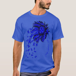 Charge Syndrome Awareness Sunflower ribbon flowers T-Shirt