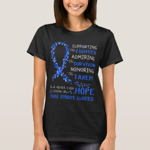 Charge Syndrome Warrior Supporting Fighter T-Shirt
