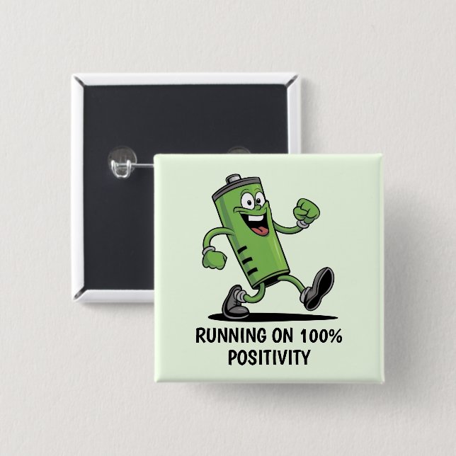 Charged Battery Button (Front & Back)