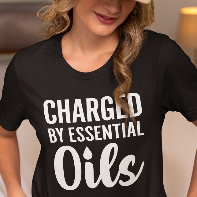 Charged by Essential Oils Powerful Herbs T-Shirt (Creator Uploaded)