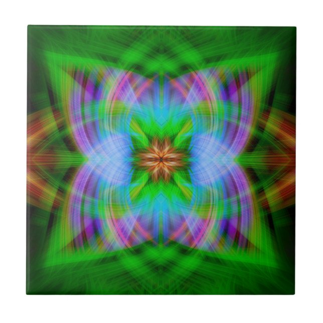 Charged  ceramic tile (Front)
