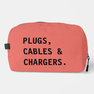 Charger & Cable Organizer,Electronics Accessories Dopp Kit