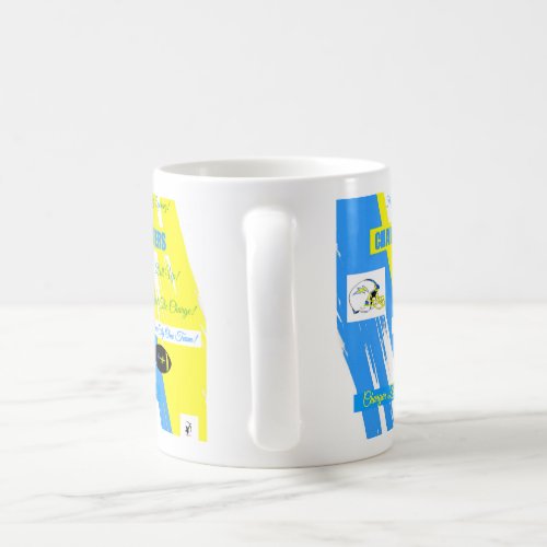 Charger team design coffee mug