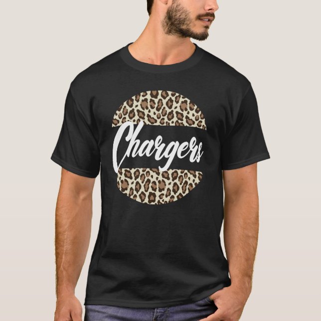 Chargers High School Mascot Sports Team Women's T-Shirt (Front)