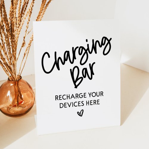 Charging Bar Charge Your Phones Wedding Event Sign