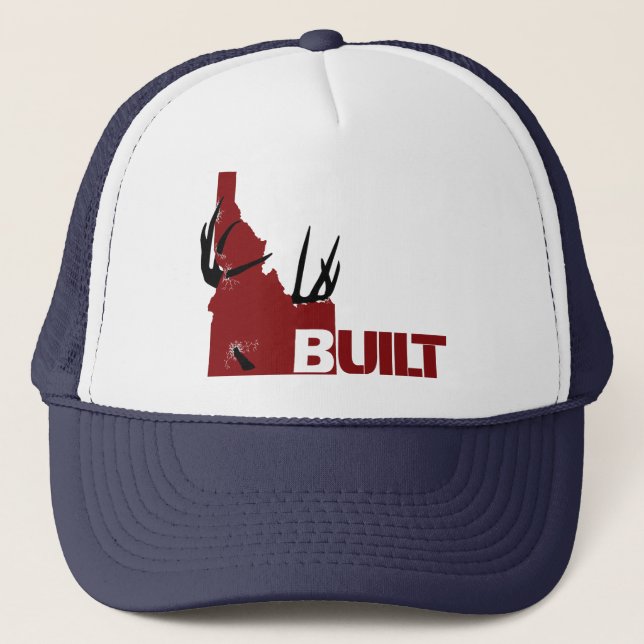 Charging Buck Trucker Hat (Front)