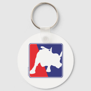 charging-bull keychain