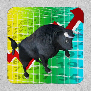 Charging Bull Market Run Patch