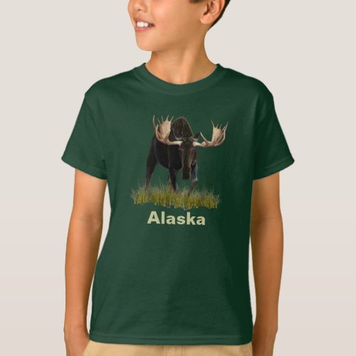 Charging Bull Moose T_Shirt