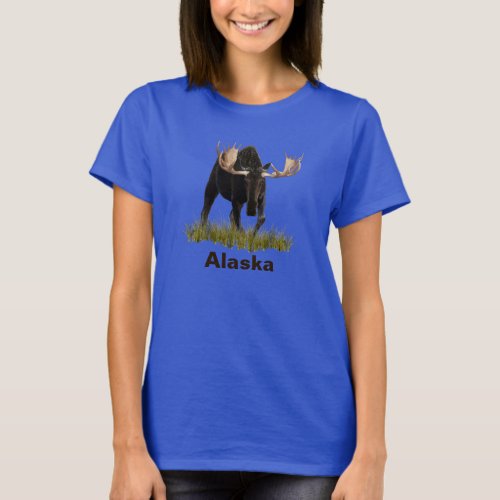 Charging Bull Moose T_Shirt