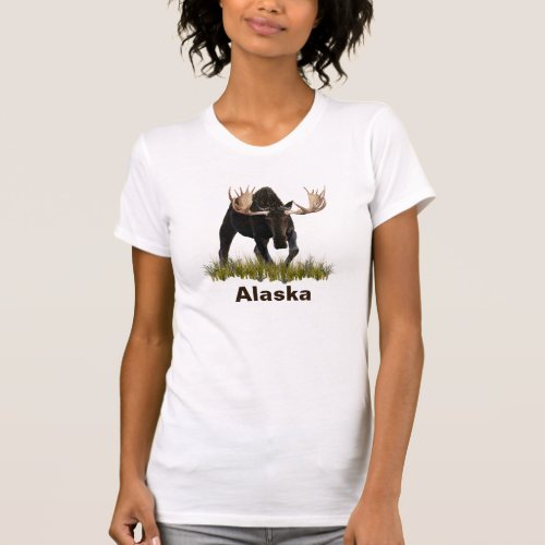 Charging Bull Moose T_Shirt