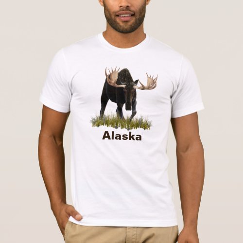 Charging Bull Moose T_Shirt