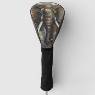 Charging Elephant Golf Head Cover