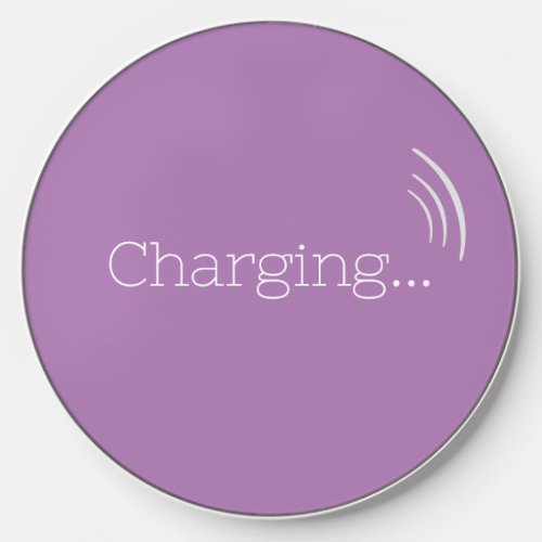 Charging Lavender Color Modern Stylish Wireless Charger