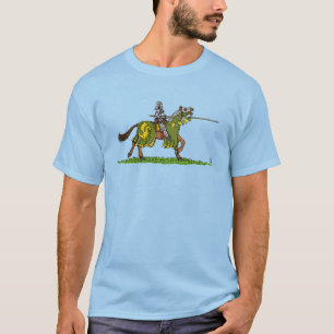 Charging Medieval Knight T-Shirt