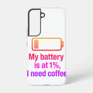 Charging Mode Activated – Stay Powered! Samsung Galaxy S22 Case