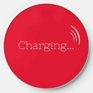 Charging... Red Color Modern